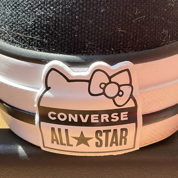 Converse Hello Kitty Chuck Taylor All Star Madison 564630C Black.New! Women’s 9. - Picture 9 of 12